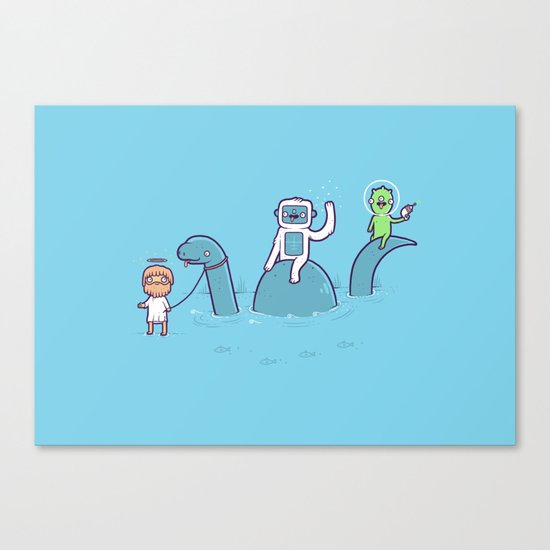 Mythical Creatures Canvas Print