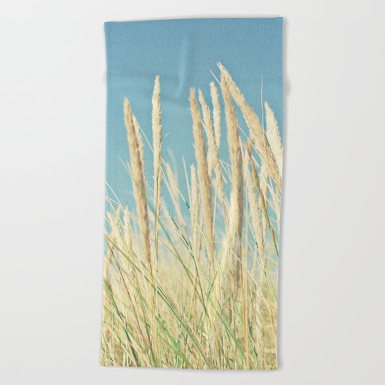 Beach Grass Beach Towel