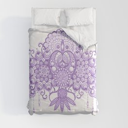 Purple Mandala Comforter