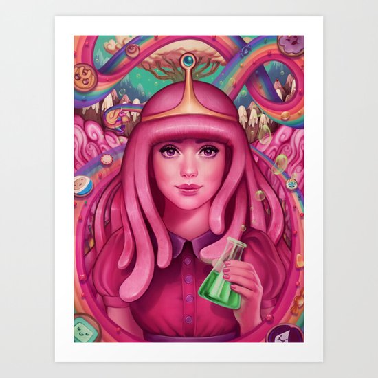 She's Got Science Art Print