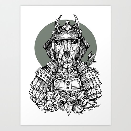 The Samurai Art Print