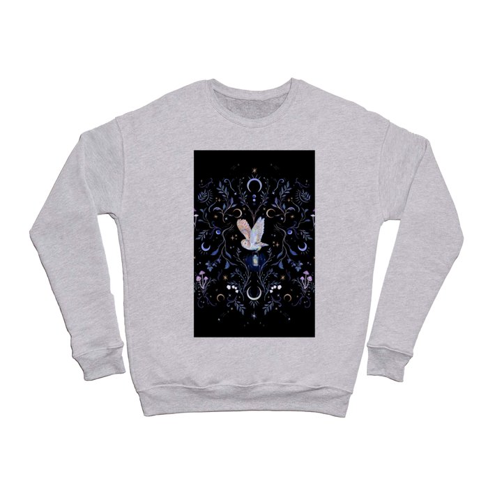 Moonlight Owl Crewneck Sweatshirt