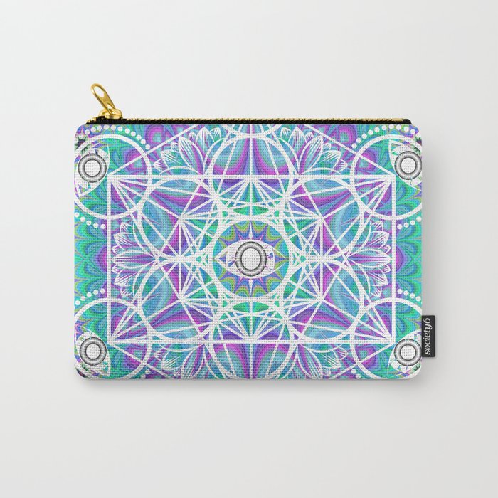 Pschedelic Metatron Carry-All Pouch