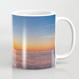Sun peaking above clouds in the morning Coffee Mug