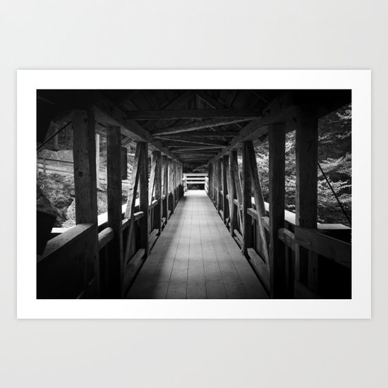 Bridgewalk Art Print