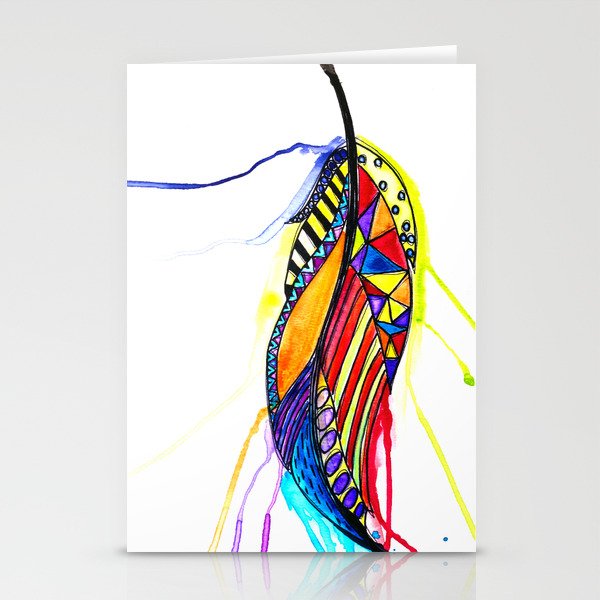 Weeping Feather Stationery Cards