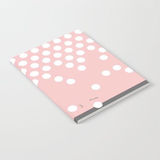 polka dots bounce Notebook