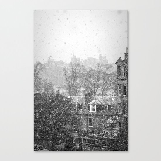 Snowfall Canvas Print