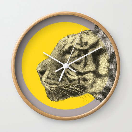 Wild 4 by Eric Fan & Garima Dhawan Wall Clock