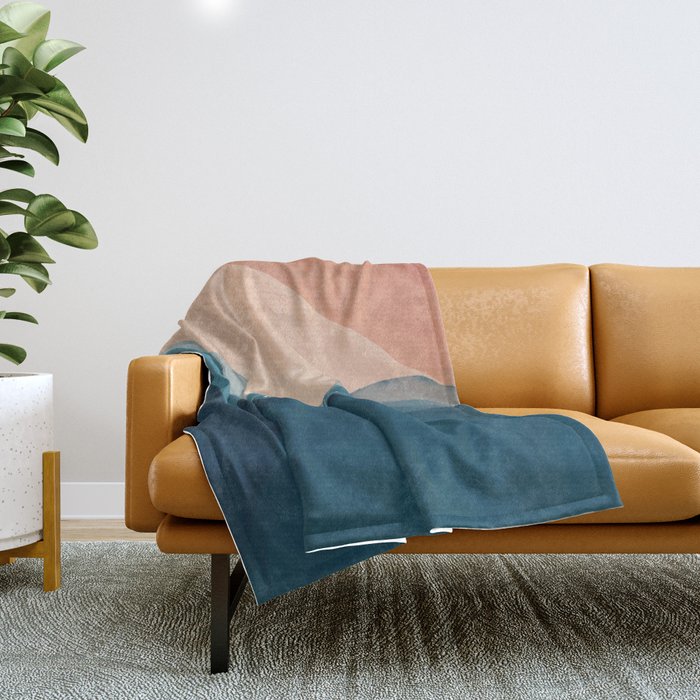 breathe. Throw Blanket by Harper Nichols Society6