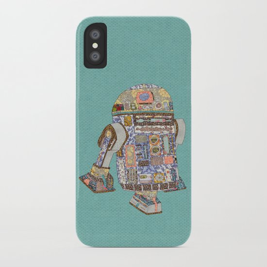R2D2 Crashed Into A Flower Shop iPhone Case