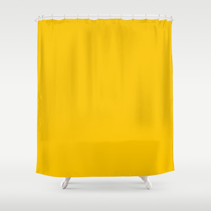 Yellow Day Lily Shower Curtain