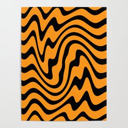 Tiger Stripes Poster
