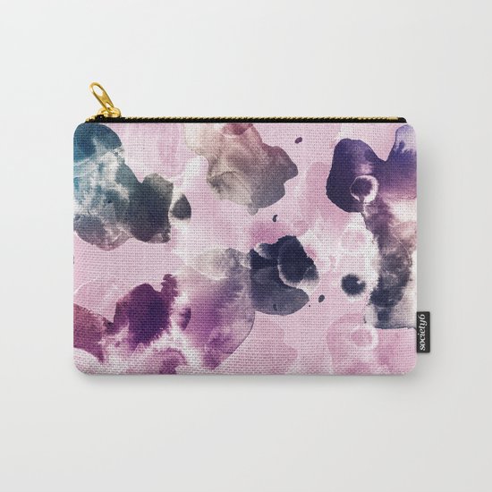 Ink Blooms Carry-All Pouch
