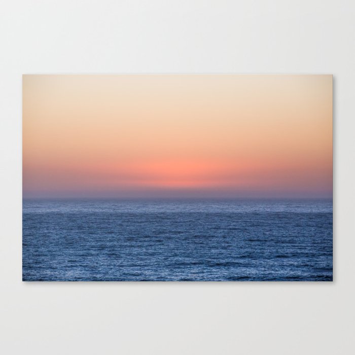 Gradient Sunset Canvas Print