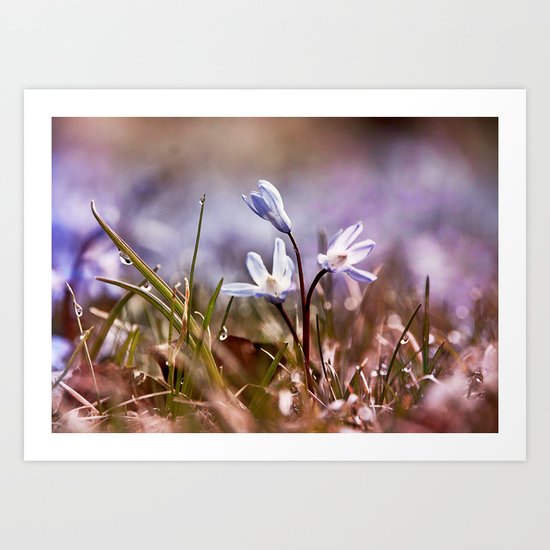 spring is just around the corner Art Print