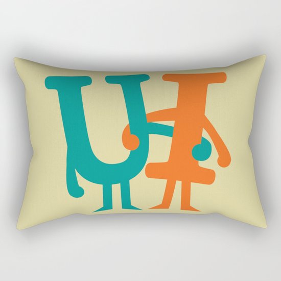 You and I Rectangular Pillow