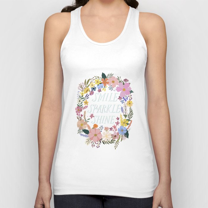 Smile quote Tank Top