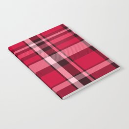 Plaid // Ruby Red Notebook