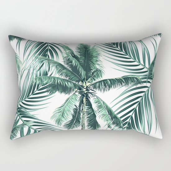 South Pacific palms II Rectangular Pillow
