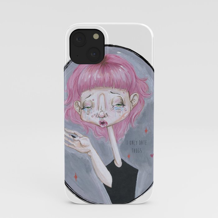 CRYING GIRL iPhone Case