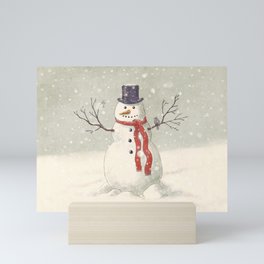 The Snowman  Mini Art Print