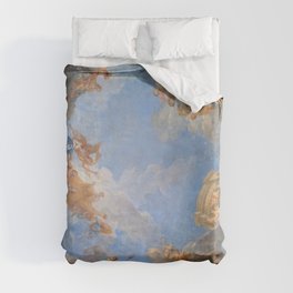 Fresco in the Palace of Versailles Duvet Cover