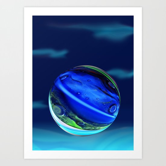Aggie Planet Art Print