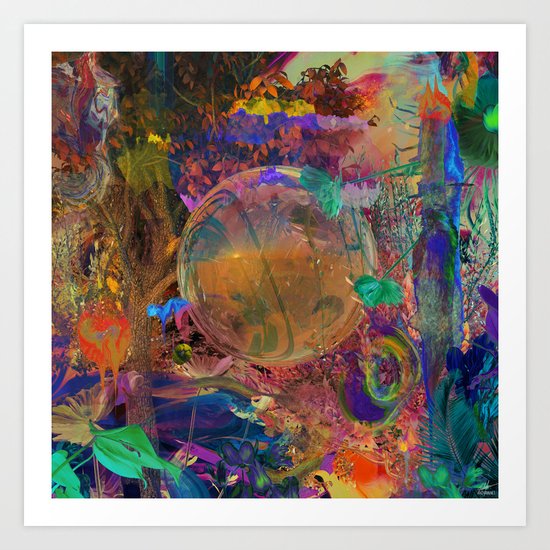 Cortex Art Print