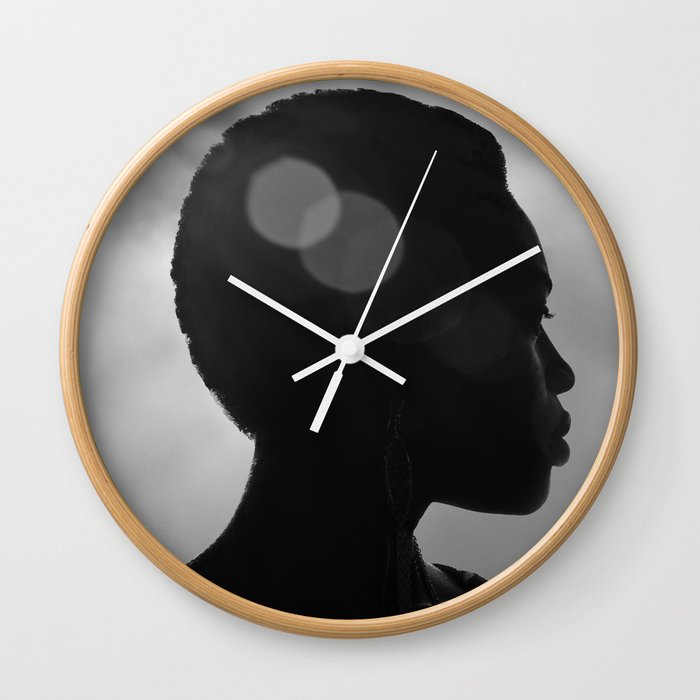 Ms. Vibrant Wall Clock