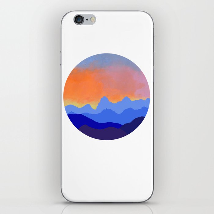 Mountain Sunset iPhone Skin