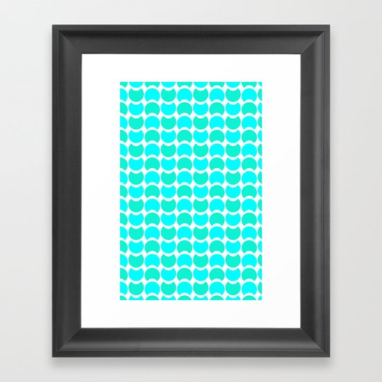 HobNob Sea Large Framed Art Print