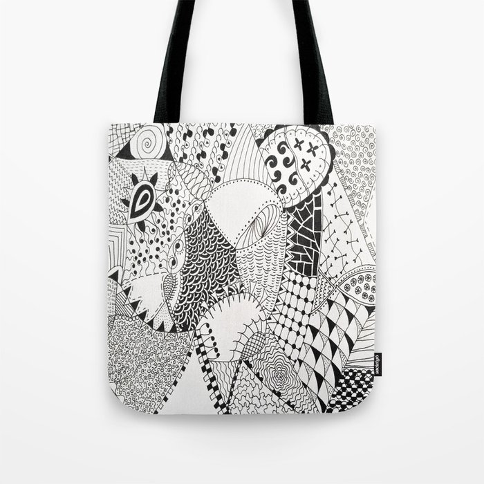 Explosion of the Mind Tote Bag