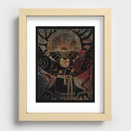 Dísir Baba: The Wheat Woman Recessed Framed Print