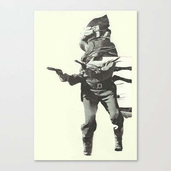 I still got one good eye Canvas Print