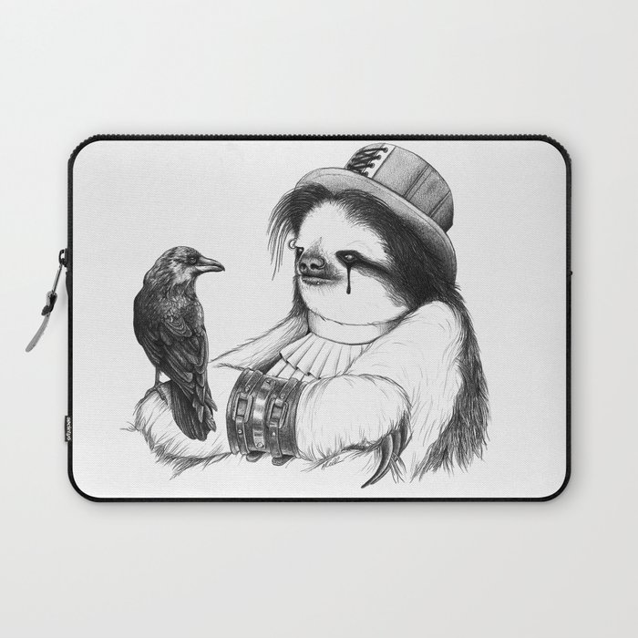 Goth Sloth Laptop Sleeve