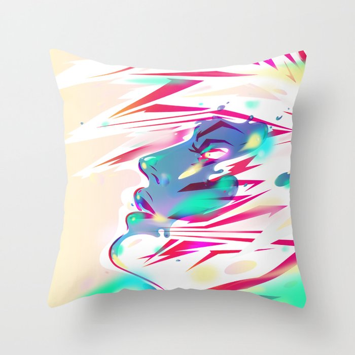 SIDE EFFECTS Throw Pillow