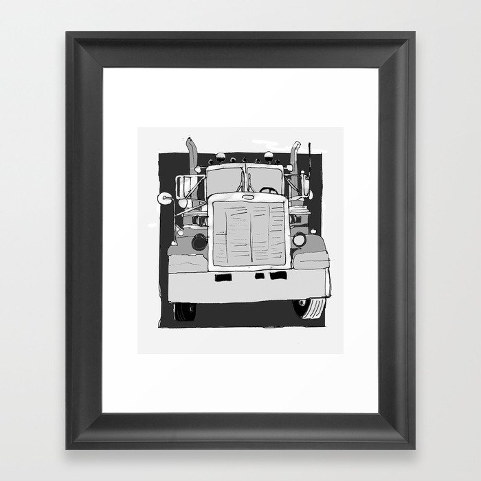 Truck Framed Art Print