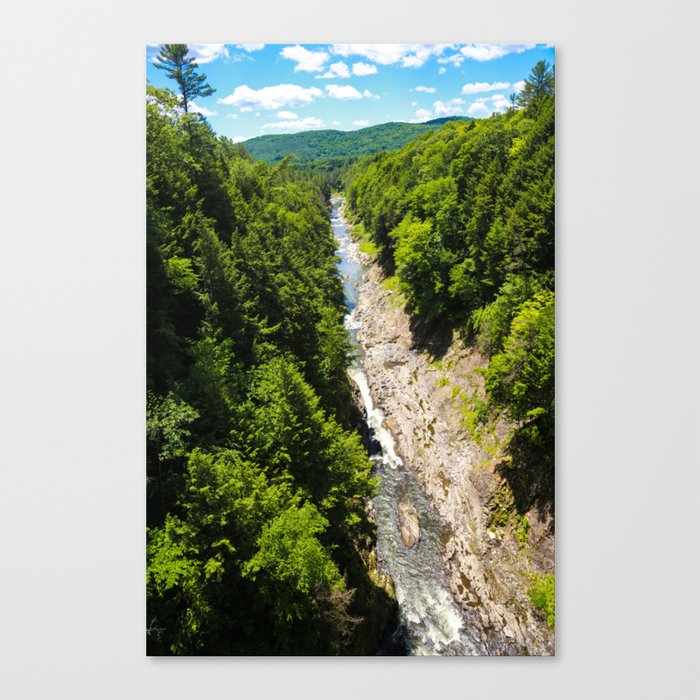 Quechee Gorge, located in Quechee, Vermont Canvas Print