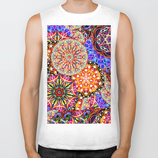 Pretty pot holders Biker Tank
