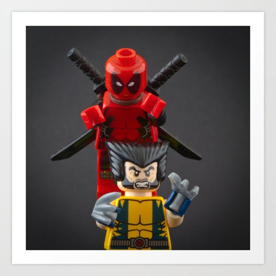 Deadpool's Revenge Art Print