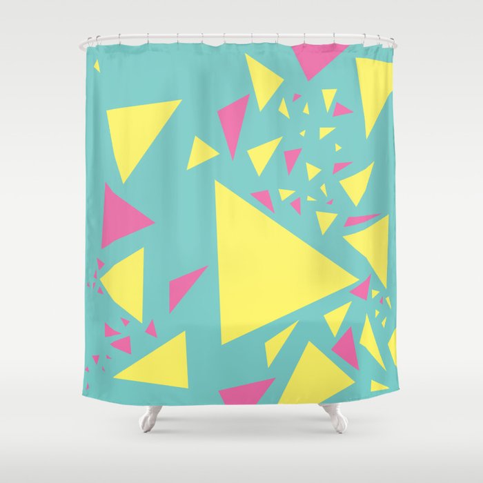 Triangles Shower Curtain