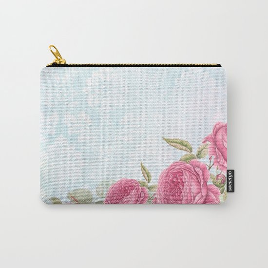 Pretty vintage roses #3 Carry-All Pouch