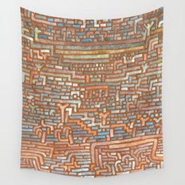 Paul Klee "Heiliger Bezirk (Holy District)" Wall Tapestry