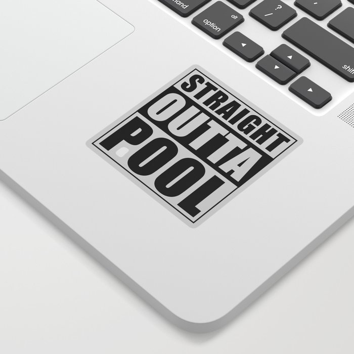 Staight outta Pool Sticker