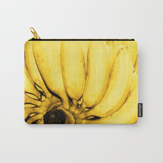 Yellow bananas Carry-All Pouch