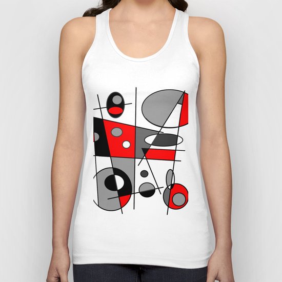 Abstract #35 Unisex Tank Top