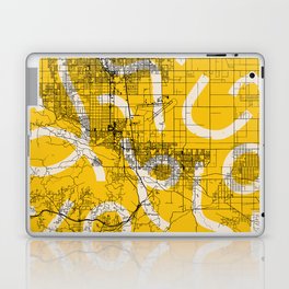 Palmdale USA - City Map Collage Laptop Skin