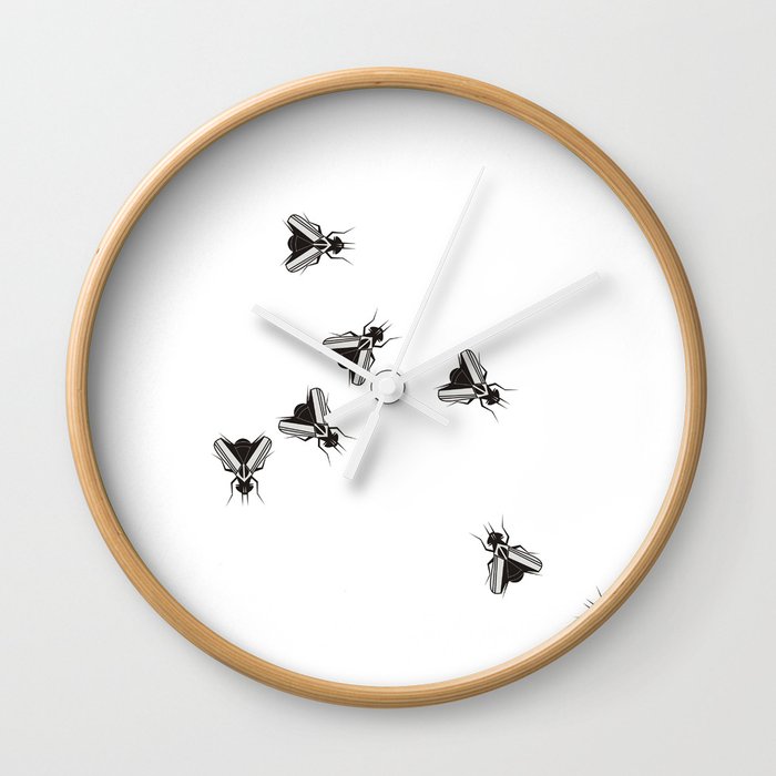 The Flies Wall Clock