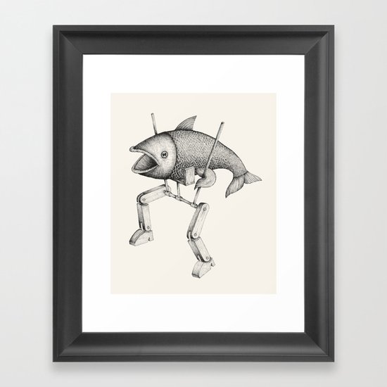 'Evolution I' Framed Art Print